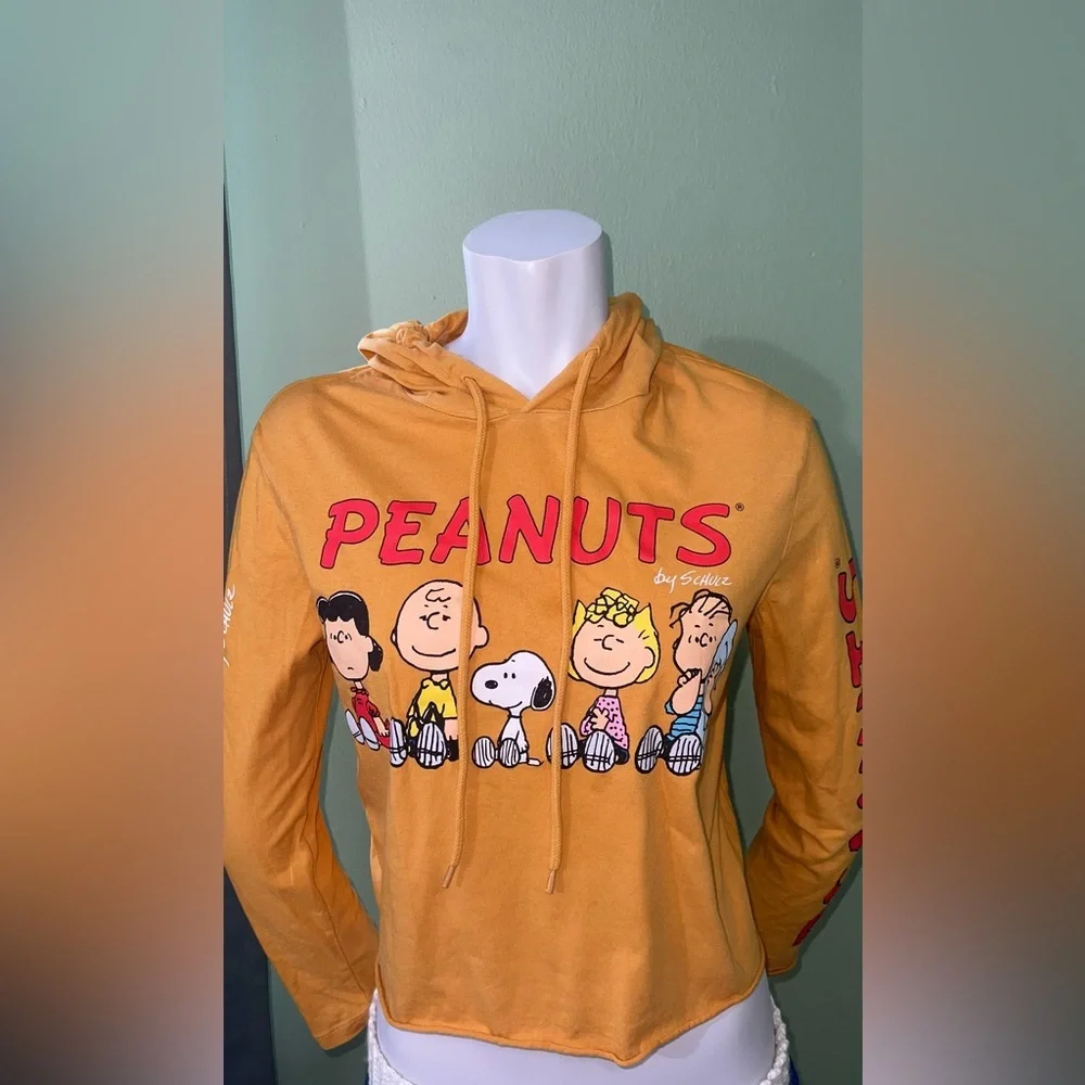 Peanuts Mustard Yellow Hoodie